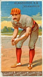 Porträt von Jack Glasscock, 1887